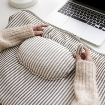 USB електрическо отоплително одеяло, рамо, врат, мобилен отоплителен шал, инструмент за поддържане на топлината с ръчно затопляне, меко отопляемо одеяло