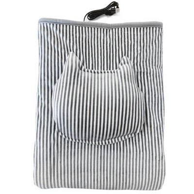 Elektrická vyhrievacia deka s USB na rameno a krk, mobilná vyhrievacia šatka, udržiavanie tepla s ohrievačom rúk, mäkká vyhrievaná deka