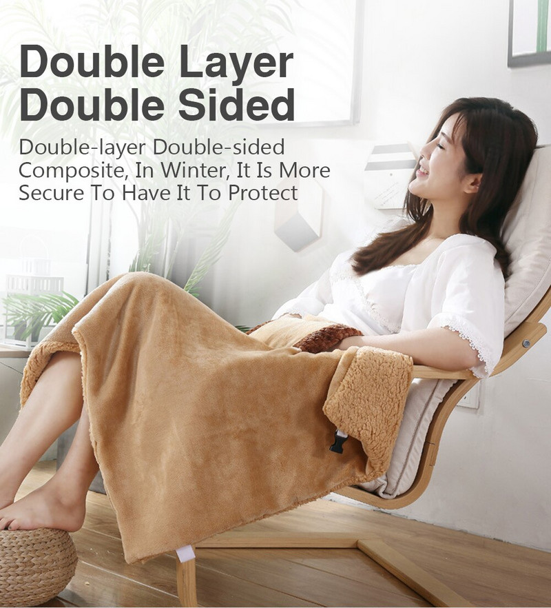 Elektrická deka USB mäkká flanelová hrubšia ohrievacia podložka na posteľ, prateľná v práčke s termostatom 5V elektrická vykurovacia podložka pre domácu kanceláriu