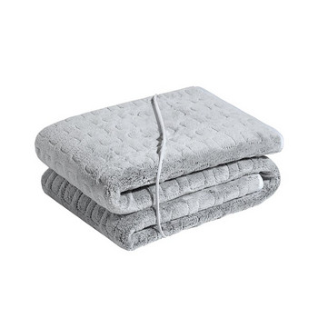 Отопляемо одеяло Електрическо меко фланелено бързо загряващо електрическо одеяло с 6 нива на нагряване и 8 настройки за време