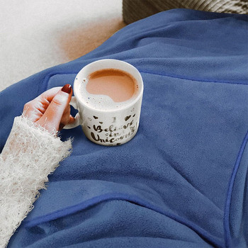 Ηλεκτρική κουβέρτα θέρμανσης 5V Usb Κουβέρτα πολλαπλών χρήσεων μονής στρώσης για να διατηρείται ζεστή φούστα σάλι Κάλυμμα ποδιών κουβέρτα για χειμερινό ύπνο