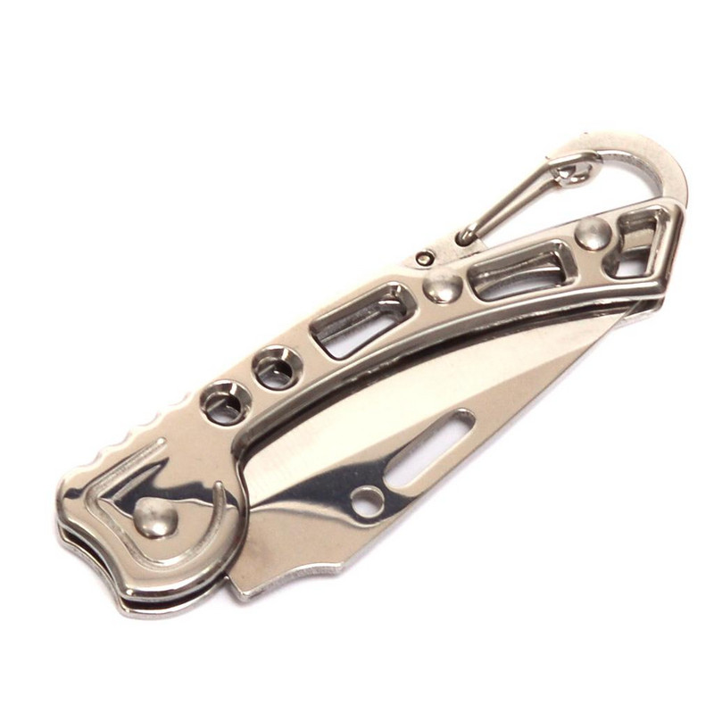 Нож Ahelos, Джобен, Сгъваем, Сребрист