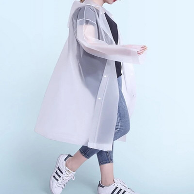 Módna pláštenka do dažďa pre mužov a ženy, zahustená prenosná nepremokavá outdoorová cestovná jednodielna jednorazová pláštenka Eva