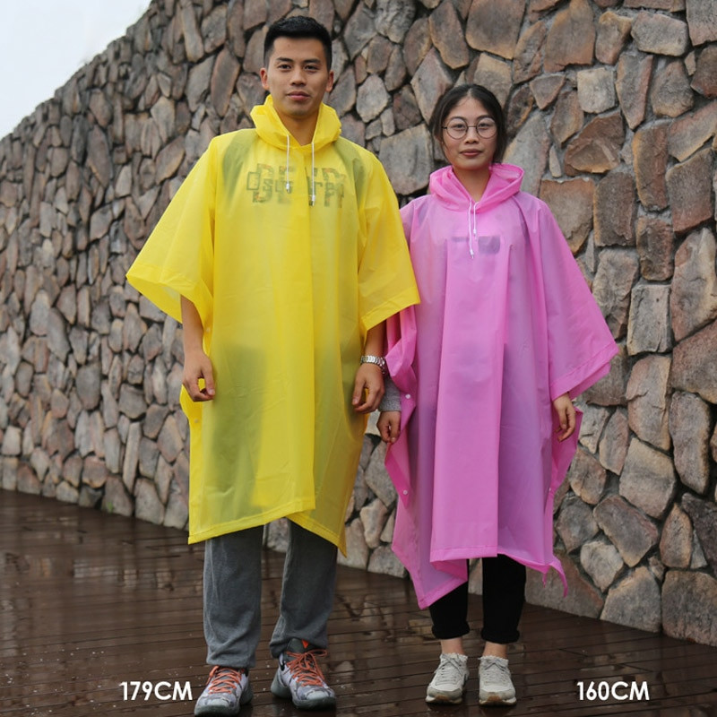 Daugiafunkcis lietpaltis Universalus Vyriškas Permatomas lietpaltis Moteriška kuprinė Pončo Lietaus Apdangalas Nepralaidus Kempingo Žygiai