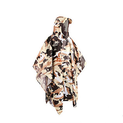 3 u 1 vanjska vojna vodootporna kabanica Kabanica Muška kabanica Ženska tenda od kiše Motocikl Kišni pončo Podloga za piknik