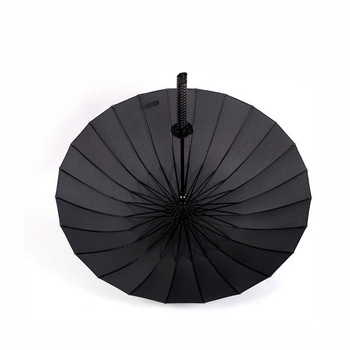 Creative Long Handle Large αντιανεμικό σπαθί Samurai Ομπρέλα Ιαπωνικών Ninja-όπως ομπρέλες Sun Rain Straight Ομπρέλες Αυτόματο άνοιγμα