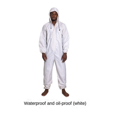 Spojené pláštenky s kapucňou pre mužov a ženy, dažďový oblek Fission s kapucňou, farba v spreji, unisex pláštenky, pracovné oblečenie, bezpečnostné obleky