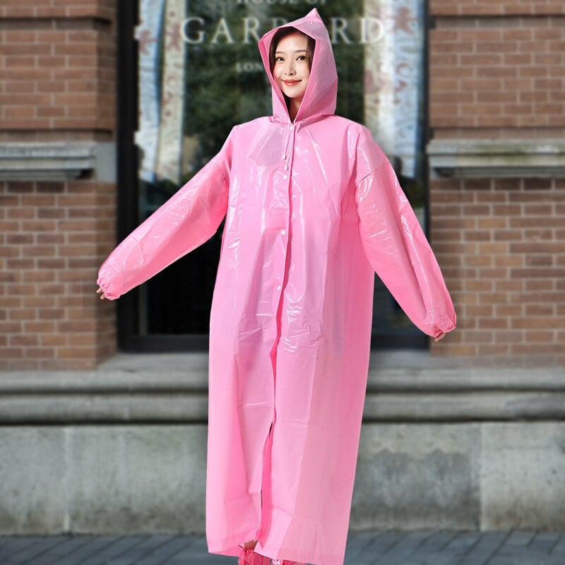 EW nešiojamas lietpaltis dviratininkams Vientisas lietaus pončas