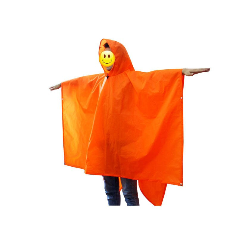 Pelernă de ploaie 3 în 1 Rucsac Îmbrăcăminte de ploaie Glugă Drumeții Ciclism Husă de ploaie Poncho Cort rezistent la apă Cort de camping în aer liber Covoraș