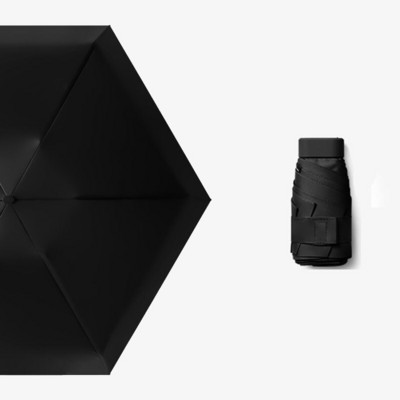 Plokščias mielas mini skėtis Šeši sulankstomi UV prabangus rankinis skėtis nuo lietaus moterims nešiojamas vasaros lauko kišeninis skėtis nuo saulės mergaičių dovana