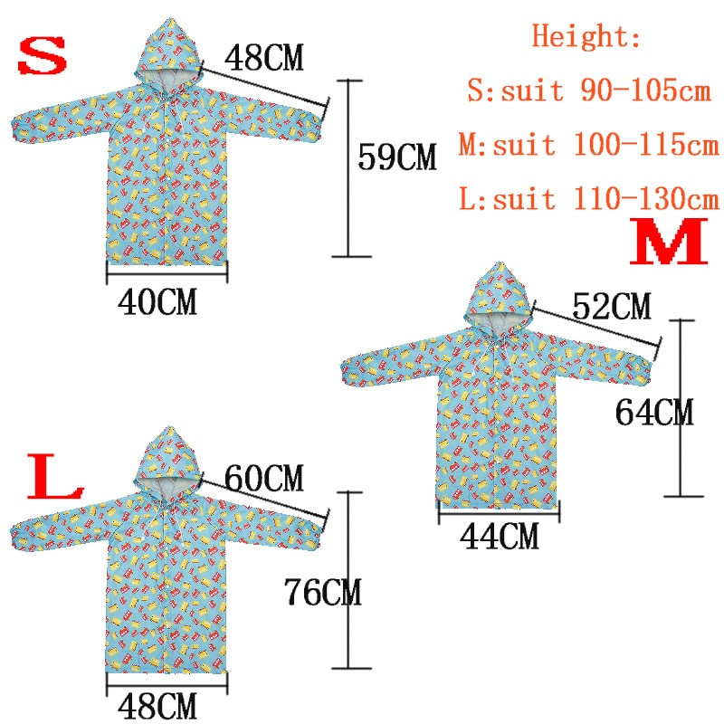 Dječji baloner Slatki Capa De Chuva Infantil Vodootporan Japan Dječji baloner Navlaka Pončo Kišna odjeća Jaqueta s kapuljačom Nepropusna