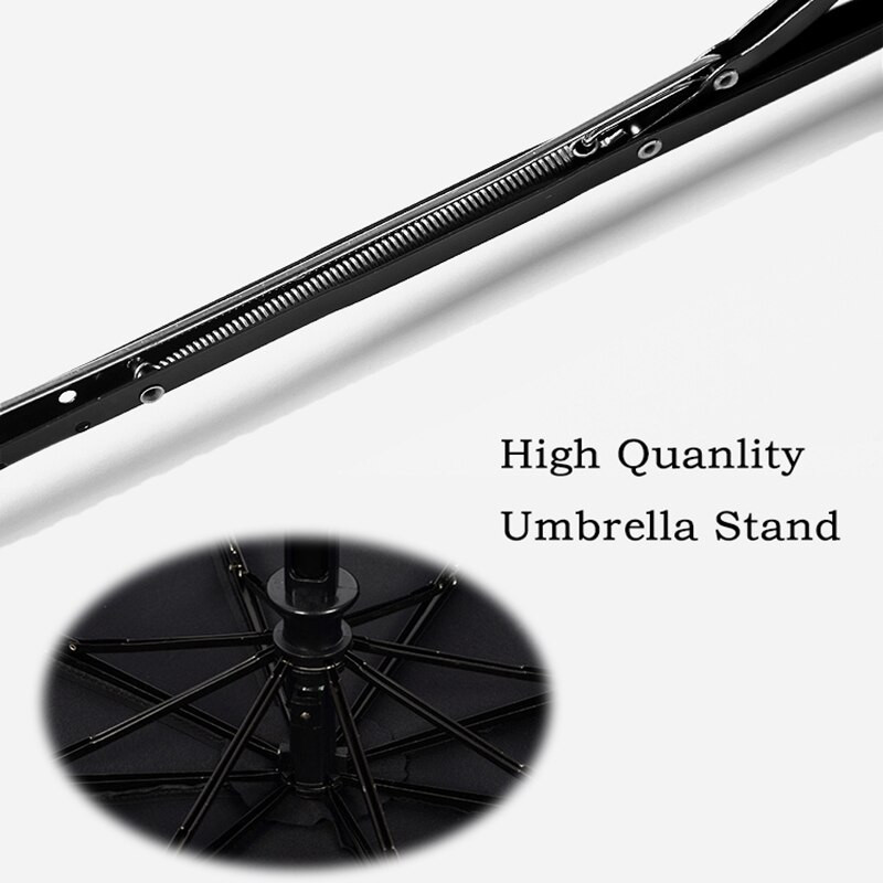 LIKE RAIN Kreatív film Biohazard esernyő divat férfi összecsukható automata esernyők eső női fekete bevonat napernyő UBY17