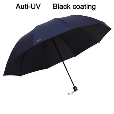 Prekės ženklas Anti UV Didelis skėtis Lietaus Moterų sulankstomas vėjui atsparus saulės Didelis Vyrų Hi-Q Corporation Negabaritinis Moterų Skėtis Paraguas Kinų
