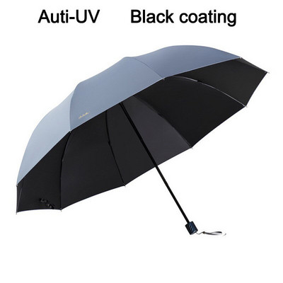 Prekės ženklas Anti UV Didelis skėtis Lietaus Moterų sulankstomas vėjui atsparus saulės Didelis Vyrų Hi-Q Corporation Negabaritinis Moterų Skėtis Paraguas Kinų