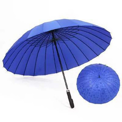 2020 m. karštas išpardavimas vandens gėlė, ilga rankena, didelio dydžio skėtis su 24 briaunomis golfo tiesus, gali atsispirti stipriam vėjui, moteris, vyras Paragvajuje