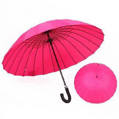 2020 m. karštas išpardavimas vandens gėlė, ilga rankena, didelio dydžio skėtis su 24 briaunomis golfo tiesus, gali atsispirti stipriam vėjui, moteris, vyras Paragvajuje