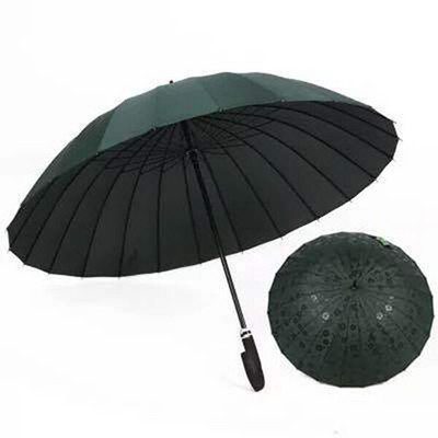 2020 m. karštas išpardavimas vandens gėlė, ilga rankena, didelio dydžio skėtis su 24 briaunomis golfo tiesus, gali atsispirti stipriam vėjui, moteris, vyras Paragvajuje