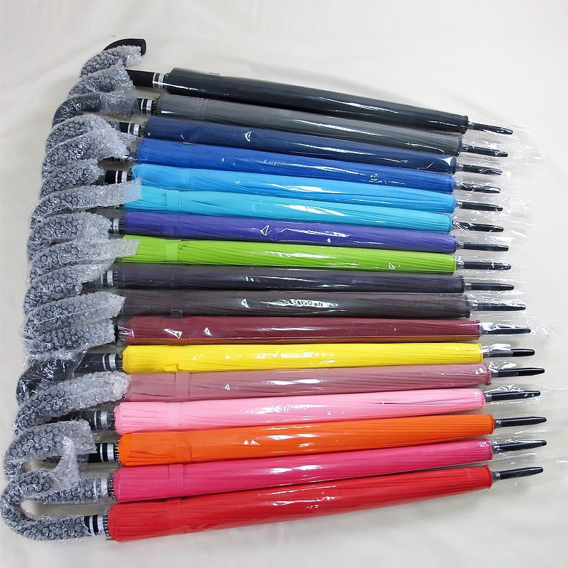 Reducere 2020, flori de apă, umbrelă supradimensionată cu mâner lung, 24 de coaste, drept pentru golf, poate rezista vântului puternic, femeie, bărbat, Paraguay