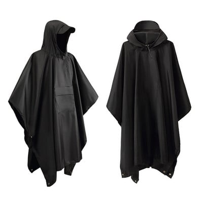 3 în 1, în aer liber, militar, impermeabil, haină de ploaie, femei, bărbați, cu glugă, îmbrăcăminte de ploaie, costum pentru camping, ciclism, poncho de ploaie, covoraș de picnic