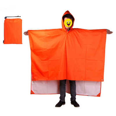 3 v 1 Vonkajší nepremokavý batoh, pršiplášť, stan, plážová podložka, ochrana proti slnku, cyklistický pršiplášť, pončo, vonkajší kempingový stan