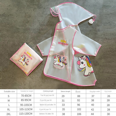 Roztomilý dinosauří polyesterový detský pršiplášť Vonkajší nepremokavý pršiplášť Detský nepriepustný pončo Chlapci Dievčatá Pršiplášť Žltý