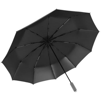 130 cm Μεγάλο μέγεθος Ομπρέλα Κορυφαίας Ποιότητας Ανδρική Ομπρέλα Βροχή Γυναίκα Αντιανεμική Μεγάλη Παράγουας Αρσενικό Γυναικείο Sun 3 Πτυσσόμενη Ομπρέλα Εξωτερικού Parapluie