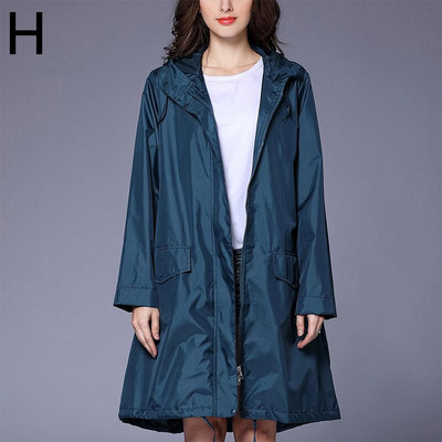Atsparus vandeniui moteriškas lietpaltis nuo lietaus Vyriškas apsiaustas nuo lietaus Vienspalvis Nešiojamas sulankstomas plonas užtrauktukas lietaus drabužis lauko apsaugai nuo lietaus