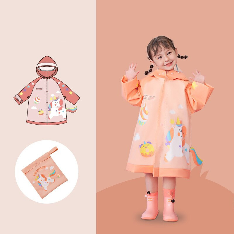 Detský pršiplášť Keconutbear 2021 Nový nepriepustný pršiplášť pre chlapcov a dievčatá, turistický pršiplášť, detský módny pršiplášť, študentský pršiplášť