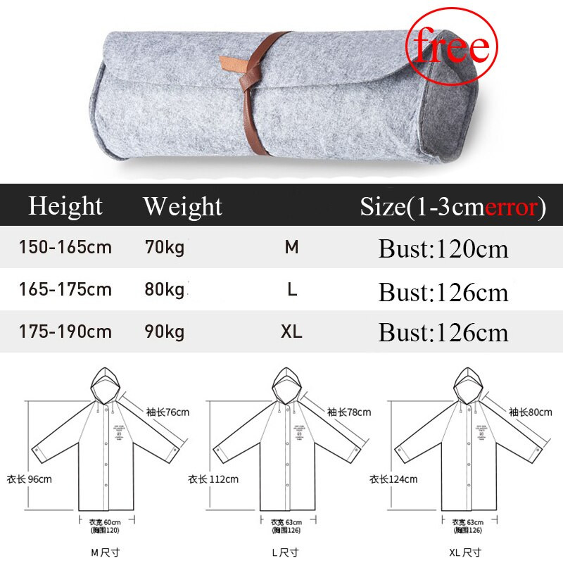 Milovníci Čierny Pršiplášť Módny Pár Pršiplášte EVA Pánske Pršiplášte Priehľadný Dámsky Pršiplášť Dospelý Plášť Pršiplášť Dropshipping