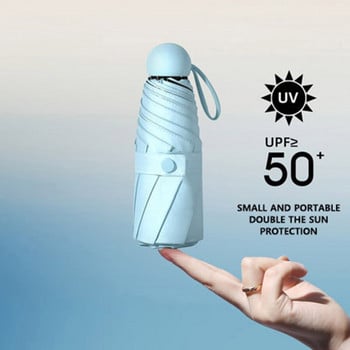 XIAOMI Sun Umbrella Very Small Mini Umbrella Vinyl Umbrella Pocket Sun Protection and Ultraviolet Protection Parasol