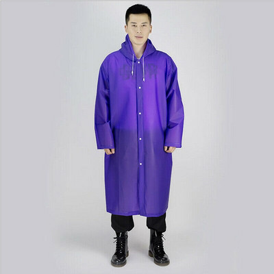 Pánske a dámske nepremokavé pláštenky, dlhé bundy, EVA gombíky, kapucňa, pláštenka, kabáty, pončo, pršiplášť