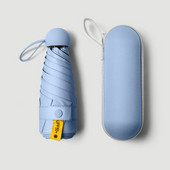 Анти-UV слънчев чадър Чадър с мини капсула Малък джоб за чадър Слънцезащита и ултравиолетова защита Чадър Paraguas