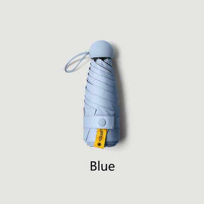 Анти-UV слънчев чадър Чадър с мини капсула Малък джоб за чадър Слънцезащита и ултравиолетова защита Чадър Paraguas