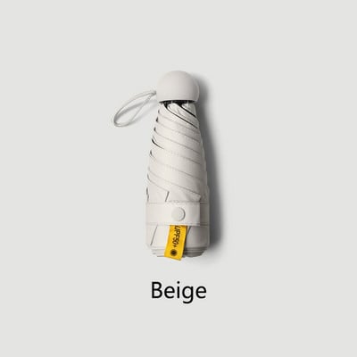 Анти-UV слънчев чадър Чадър с мини капсула Малък джоб за чадър Слънцезащита и ултравиолетова защита Чадър Paraguas