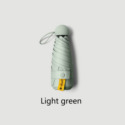 Анти-UV слънчев чадър Чадър с мини капсула Малък джоб за чадър Слънцезащита и ултравиолетова защита Чадър Paraguas