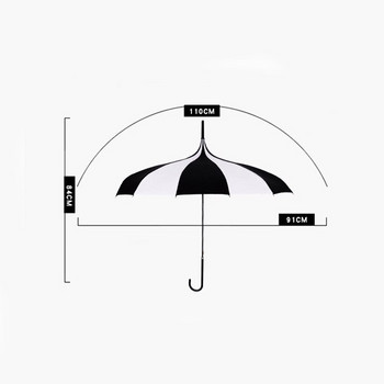 Hot Sale Επώνυμη Ομπρέλα Βροχής Ανδρική Ποιότητα 16K Ισχυρή αντιανεμική Παγόδα Ομπρέλα Βροχής Ομπρέλα Βροχής Γυναικεία Parapluie