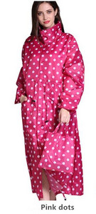 Dámsky nepremokavý sveter s dlhým cestovaním, prenosný pršiplášť, pončá, priedušný pršiplášť Chubasquero Mujer