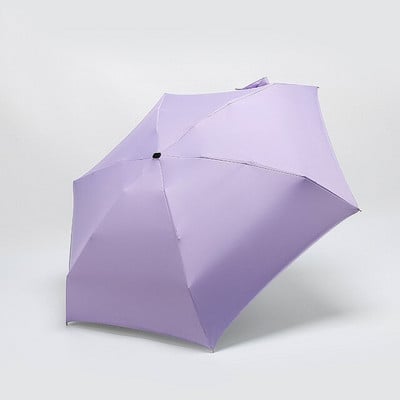 Mini kišeninis sulankstomas skėtis lietaus mažas mados moterų vyrų skėčiai nuo saulės mergaičių nuo UV spindulių atsparus vandeniui atsparus vėjui nešiojamas kelioninis skėtis