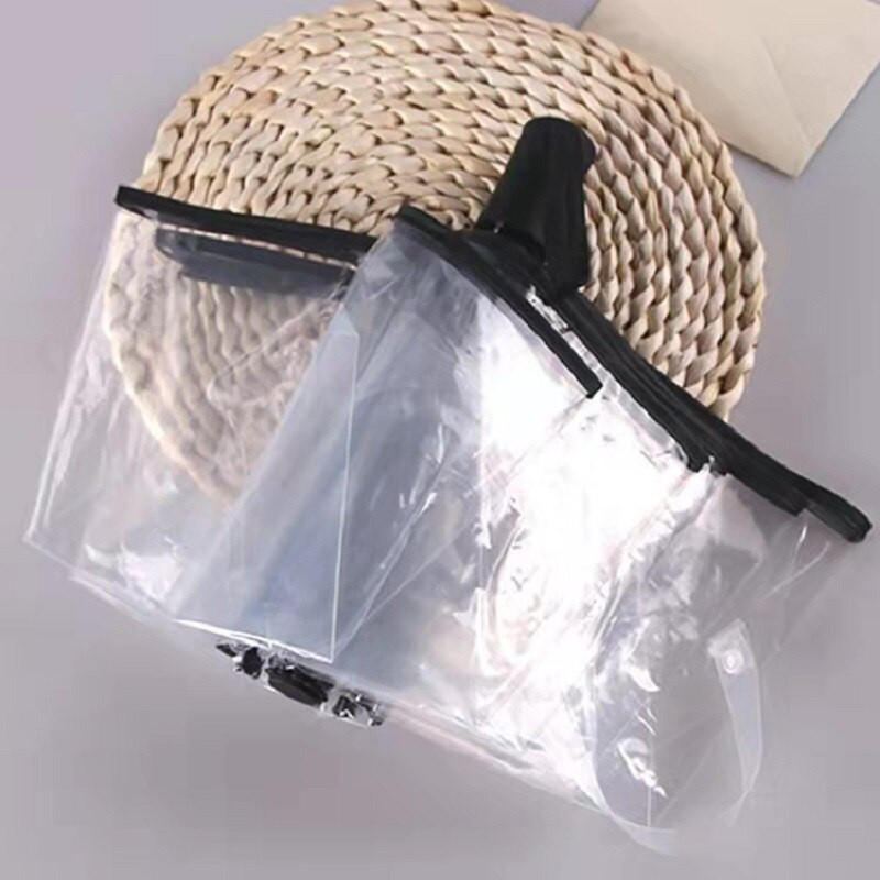 Umbrelă automată transparentă, rezistentă la vânt, pliabilă automată, unisex, pentru călătorii în aer liber, pentru afaceri, umbrelă de soare portabilă simplă pentru mașină