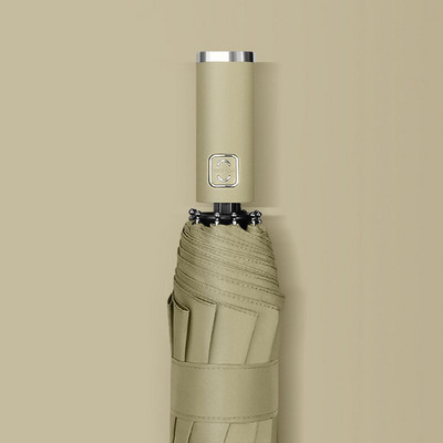 YADA Luxury 10K Culoare Solidă Umbrelă automată de afaceri Umbrele pliabile clare pentru bărbați, femei, umbrelă de ploaie, femeie, masculin YS200045