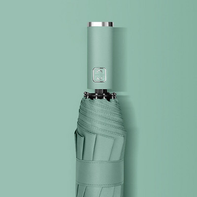 YADA Luxury 10K Culoare Solidă Umbrelă automată de afaceri Umbrele pliabile clare pentru bărbați, femei, umbrelă de ploaie, femeie, masculin YS200045