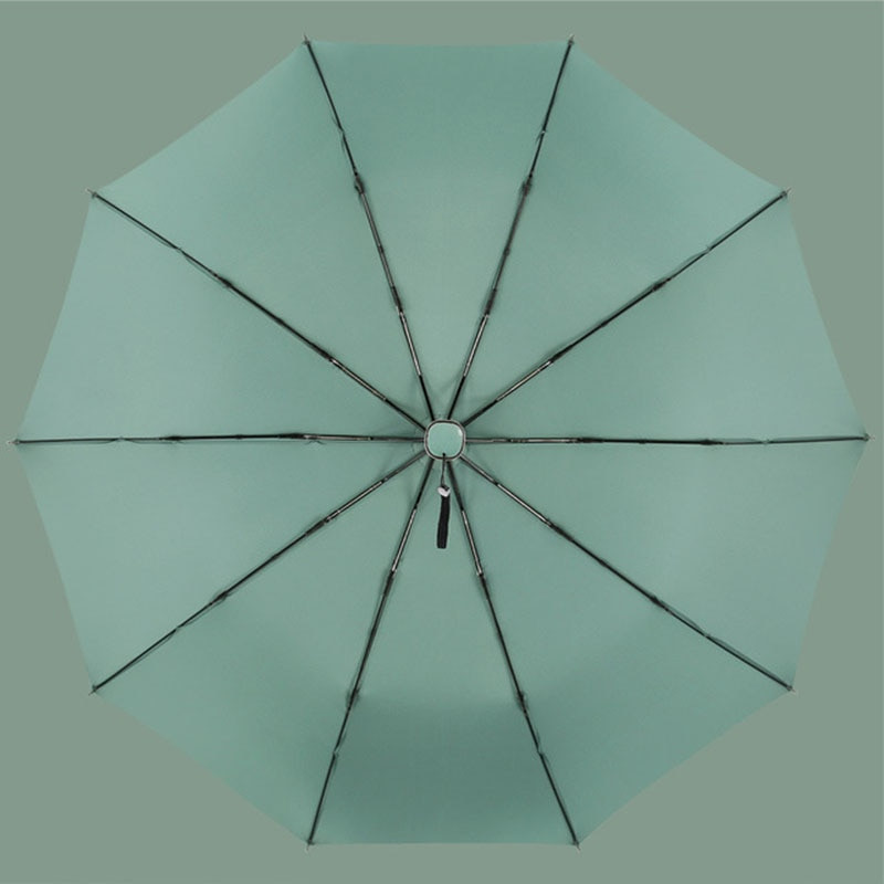 YADA Luxury 10K Culoare Solidă Umbrelă automată de afaceri Umbrele pliabile clare pentru bărbați, femei, umbrelă de ploaie, femeie, masculin YS200045