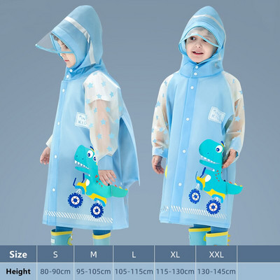Pelernă de ploaie pentru copii Poncho de ploaie, cu desene animate, unicorn, dinozaur, copii, elevi, costum de ploaie, pentru băieți și fete, îmbrăcăminte de ploaie pentru călătorie