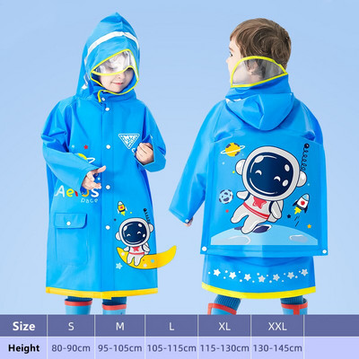 Pelernă de ploaie pentru copii Poncho de ploaie, cu desene animate, unicorn, dinozaur, copii, elevi, costum de ploaie, pentru băieți și fete, îmbrăcăminte de ploaie pentru călătorie