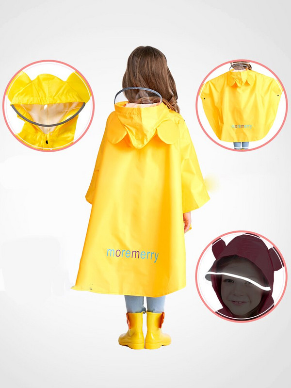 Detská pláštenka do dažďa Nepriepustná Gabardina Mujer Capa De Chuva Bunda do dažďa Regenjas Poncho Regenponcho Capa De Chuva Infantil