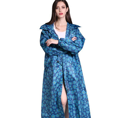 Uus mood pikendada meeste ja naiste vihmamantlit õhuke pontšo naistele veekindel pikk hingav vihmajope täiskasvanutele mõeldud vihmamantlid