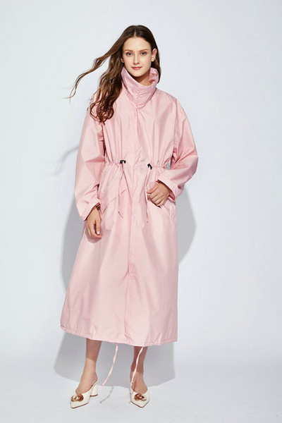 Uus mood pikendada meeste ja naiste vihmamantlit õhuke pontšo naistele veekindel pikk hingav vihmajope täiskasvanutele mõeldud vihmamantlid