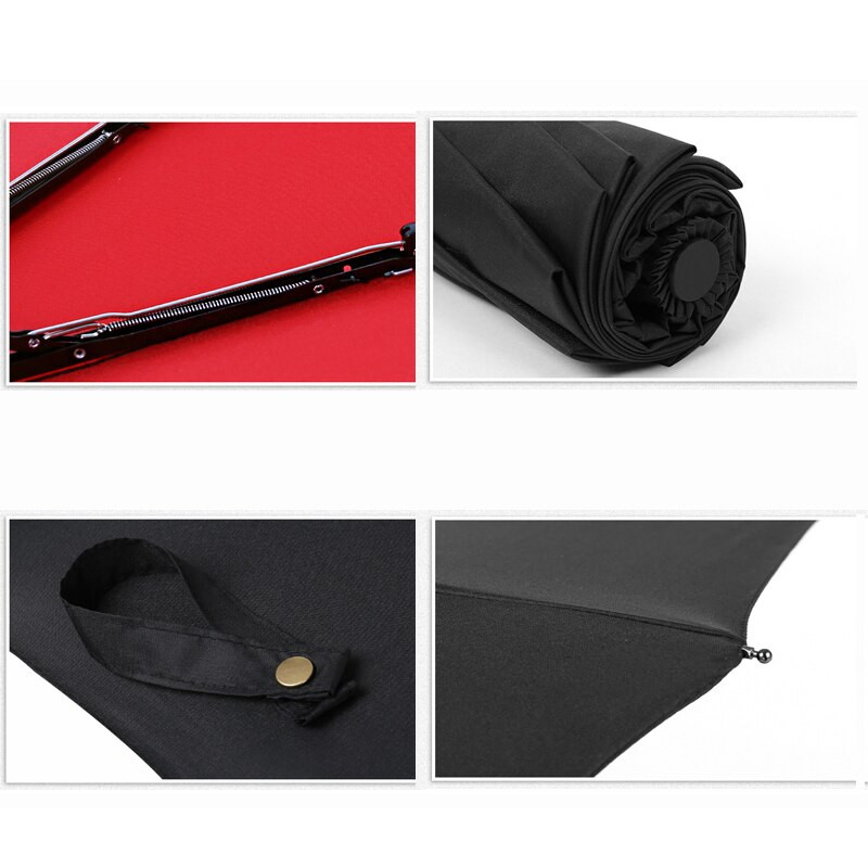 Automatický skladací dvojvrstvový silný vetruodolný dáždnik, mužský, desaťkostný, veľký, obchodný, slnečník, slnečník pre ženy a mužov