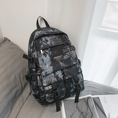 Vyriška kuprinė su kišenėmis ir dideliu vidiniu skyriumi