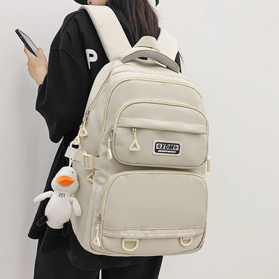 Pánsky textilný batoh s logom a prednými vreckami na zips